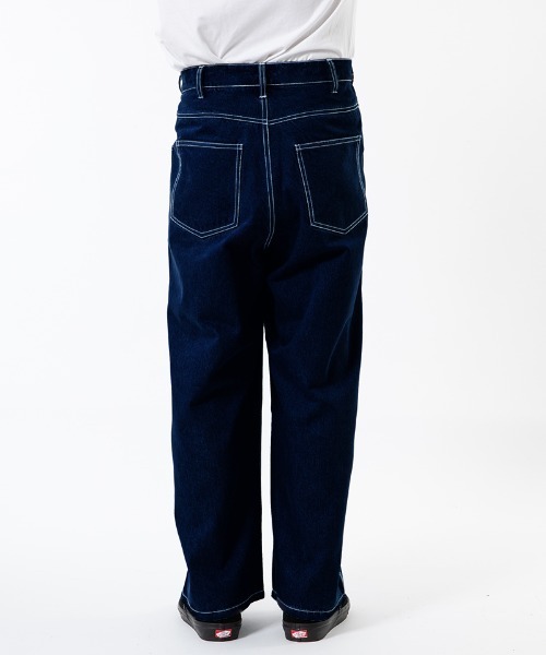 430(フォーサーティ)の「mp15284-DKB DENIM PANTS 1-WASH デニムパンツ(26-154)(デニムパンツ・メンズ・インディゴブルー・1/2/3/0)」の9枚目の写真