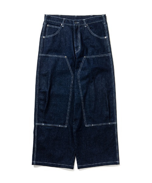 430(フォーサーティ)の「mp15284-DKB DENIM PANTS 1-WASH デニムパンツ(26-154)(デニムパンツ・メンズ・インディゴブルー・1/2/3/0)」の10枚目の写真