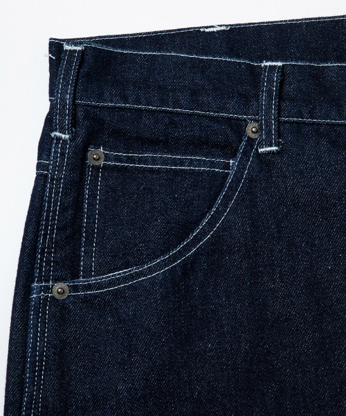 430(フォーサーティ)の「mp15284-DKB DENIM PANTS 1-WASH デニムパンツ(26-154)(デニムパンツ・メンズ・インディゴブルー・1/2/3/0)」の6枚目の写真