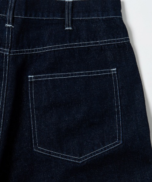 430(フォーサーティ)の「mp15284-DKB DENIM PANTS 1-WASH デニムパンツ(26-154)(デニムパンツ・メンズ・インディゴブルー・1/2/3/0)」の7枚目の写真