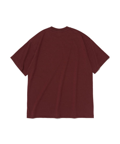 WORKS & CO.(ワークス アンド コー)の「エクスプローラーキャンピンググラフィック半袖Tシャツ(ワイン)(Tシャツ/カットソー・メンズ・その他・2XL/MEDIUM/LARGE/SMALL/X-LARGE)」の2枚目の写真
