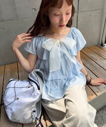w closet | 2WAYリボンブラウス(シャツ/ブラウス)