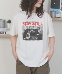 Bleu Bleuet（ブルーブルーエ）の「dogフォトTシャツ（Tシャツ/カットソー）」