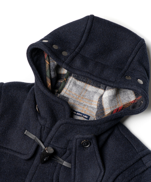 EDINBURGH CLUB（エディンバラクラブ）の「[London Tradition x  Edinburgh Club] ERICA MENS DUFFLE COAT [NAVY]（チェスターコート・メンズ・ネイビー・X-LARGE/LARGE/MEDIUM/SMALL）」の10枚目の写真