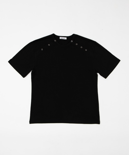 Figments(フィグメンツ)の「アイレットドットダブルヘンリーT(Tシャツ/カットソー・レディース・ブラック・FREE)」の12枚目の写真
