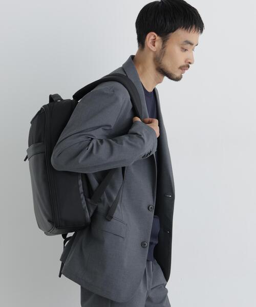 NANO universe(ナノユニバース)の「【大人気セットアップ】「Damerino」ウールライクトロストレッチセットアップ/WASHABLE(セットアップ・メンズ・ネイビー/チャコール・M/S/L/XL)」の5枚目の写真