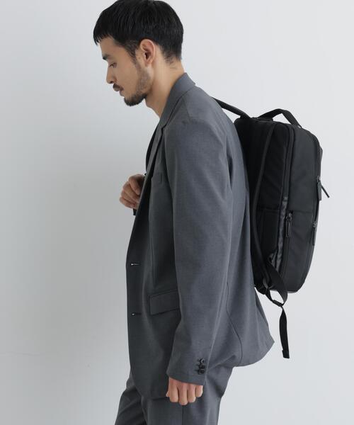NANO universe(ナノユニバース)の「【大人気セットアップ】「Damerino」ウールライクトロストレッチセットアップ/WASHABLE(セットアップ・メンズ・ネイビー/チャコール・M/S/L/XL)」の6枚目の写真