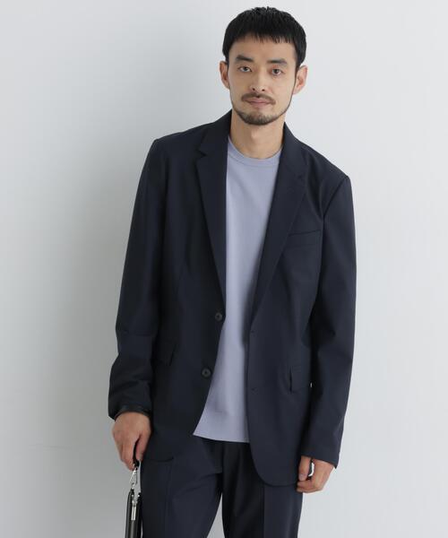 NANO universe(ナノユニバース)の「【大人気セットアップ】「Damerino」ウールライクトロストレッチセットアップ/WASHABLE(セットアップ・メンズ・ネイビー/チャコール・M/S/L/XL)」の11枚目の写真
