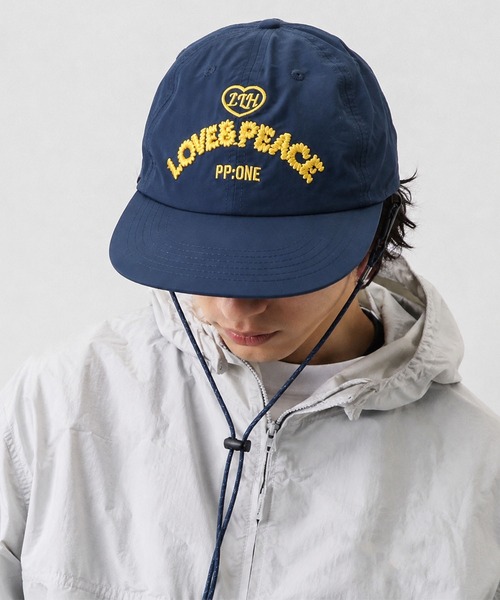 CALIFORNIA OUTFITTERS（カリフォルニア アウトフィッターズ）の「7D63-NK コード付き ロゴキャップ（キャップ・メンズ・ブラウン/ネイビー/ホワイト/レッド・ONESIZE）」の3枚目の写真