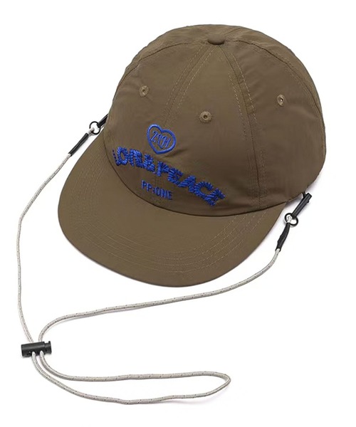 CALIFORNIA OUTFITTERS（カリフォルニア アウトフィッターズ）の「7D63-NK コード付き ロゴキャップ（キャップ・メンズ・ブラウン/ネイビー/ホワイト/レッド・ONESIZE）」の10枚目の写真