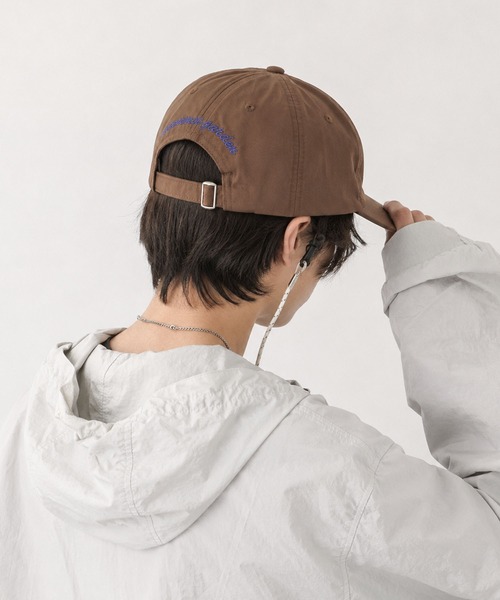 CALIFORNIA OUTFITTERS（カリフォルニア アウトフィッターズ）の「7D63-NK コード付き ロゴキャップ（キャップ・メンズ・ブラウン/ネイビー/ホワイト/レッド・ONESIZE）」の6枚目の写真