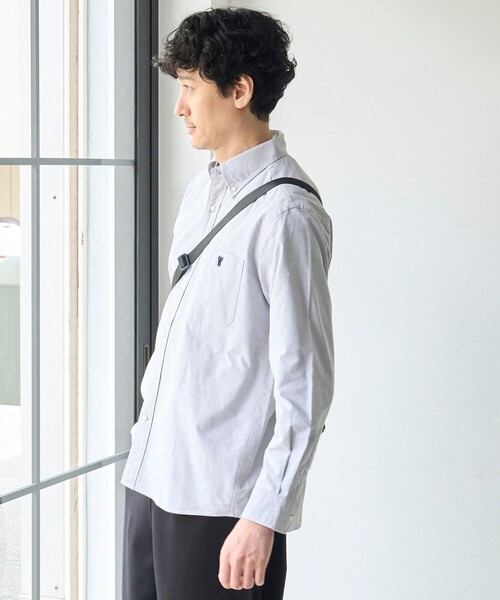 coen(コーエン)の「ベア刺繍 ベーシックハイカウントオックスフォード ボタンダウンシャツ(シャツ/ブラウス・メンズ・その他1/ライトブルー/ホワイト/ダークグレー/その他3/その他2・XL/L/M/S)」の7枚目の写真