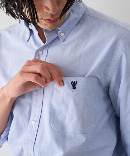 coen(コーエン)の「ベア刺繍 ベーシックハイカウントオックスフォード ボタンダウンシャツ(シャツ/ブラウス・メンズ・その他1/ライトブルー/ホワイト/ダークグレー/その他3/その他2・XL/L/M/S)」の22枚目の写真