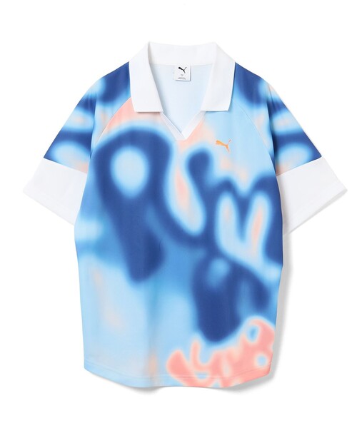 Ray BEAMS(レイビームス)の「【別注】PUMA / PHOTO GRAPHIC GAME SHIRT(Tシャツ/カットソー・レディース・ブラック/ホワイト・MEDIUM)」の14枚目の写真