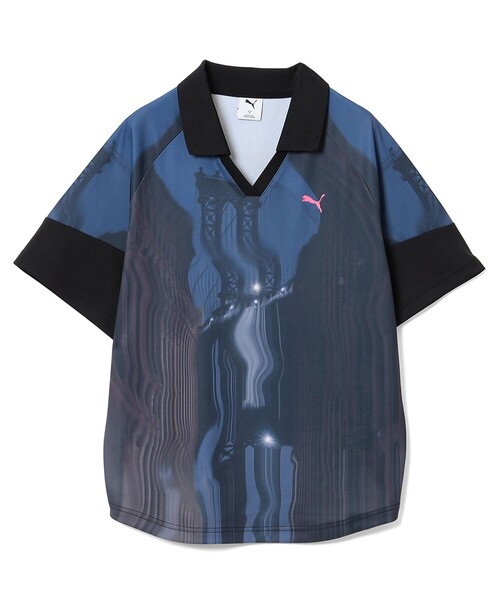 Ray BEAMS(レイビームス)の「【別注】PUMA / PHOTO GRAPHIC GAME SHIRT(Tシャツ/カットソー・レディース・ブラック/ホワイト・MEDIUM)」の16枚目の写真