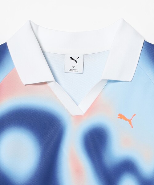 Ray BEAMS(レイビームス)の「【別注】PUMA / PHOTO GRAPHIC GAME SHIRT(Tシャツ/カットソー・レディース・ブラック/ホワイト・MEDIUM)」の3枚目の写真