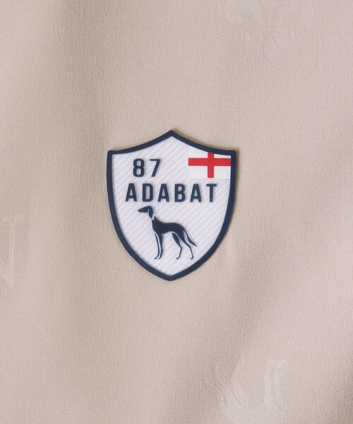 adabat(アダバット)の「【ADABAT NAVY】モノグラムエンボスジップブルゾン(ブルゾン・レディース・ベージュ/ネイビー・38/42/40)」の17枚目の写真