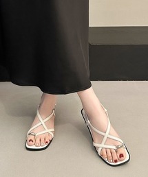 サムリングサンダル クロスストラップ夏靴