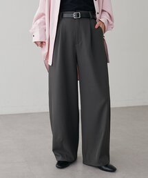 【WEB限定】コクーンタックワイドパンツ