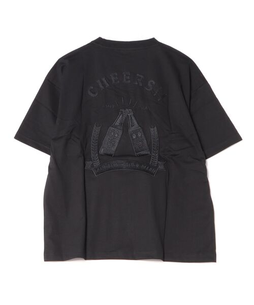 Sakka(サッカ)の「ハッピーアワー刺繍 Tシャツ(Tシャツ/カットソー・メンズ・ホワイト/ブラック/ホワイト系/ブラック系・LARGE/X-LARGE/MEDIUM)」の10枚目の写真