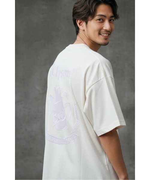 Sakka(サッカ)の「ハッピーアワー刺繍 Tシャツ(Tシャツ/カットソー・メンズ・ホワイト/ブラック/ホワイト系/ブラック系・LARGE/X-LARGE/MEDIUM)」の16枚目の写真
