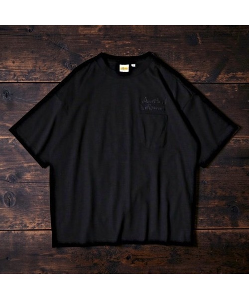 Sakka(サッカ)の「ハッピーアワー刺繍 Tシャツ(Tシャツ/カットソー・メンズ・ホワイト/ブラック/ホワイト系/ブラック系・LARGE/X-LARGE/MEDIUM)」の11枚目の写真