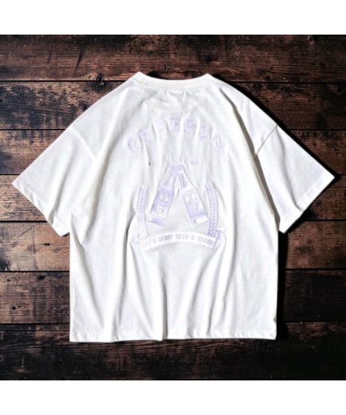 Sakka(サッカ)の「ハッピーアワー刺繍 Tシャツ(Tシャツ/カットソー・メンズ・ホワイト/ブラック/ホワイト系/ブラック系・LARGE/X-LARGE/MEDIUM)」の6枚目の写真