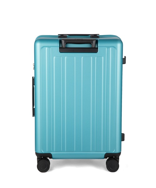 ACE(エース)の「RIMINI/リミニ マラテスタ2 スーツケース Mサイズ 60L 09472(ショルダーバッグ・レディース・シャンパン/ガンメタ/グリーン・M)」の14枚目の写真