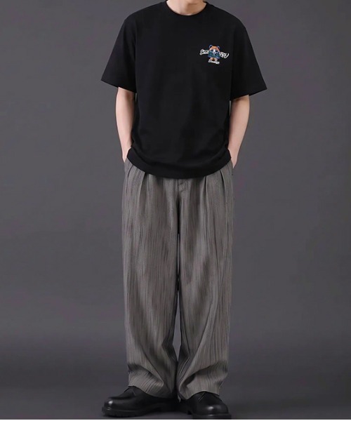 revertical(リバーティカル)の「パンダ アートグラフィック バックプリント 半袖Tシャツ(Tシャツ/カットソー・メンズ・ホワイト/ブラック・LARGE)」の10枚目の写真