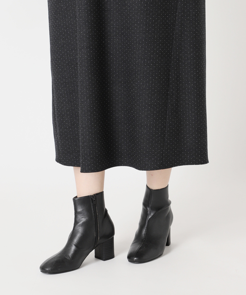 CITYSHOP(シティーショップ)の「WOOL DOT SKIPPER DRESS:ワンピース(ワンピース・レディース・ライトグレー/ネイビー・38/36)」の14枚目の写真