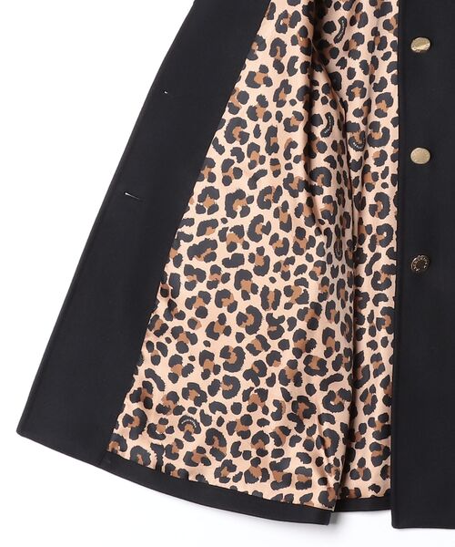 Mackintosh(マッキントッシュ)の「NEW HUMBIE STUDS LEO(ステンカラーコート・レディース・ブラック×ゴールド・4/6/8)」の3枚目の写真