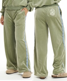 BILLABONG ウィメンズ SURF CAMP PALM 73 LONG PANTS ロングパンツ 【2026年秋冬モデル】/ビラボンベロアワイドパンツ(セットアップ対応可)