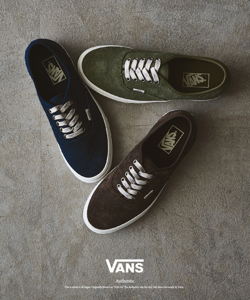 417 EDIFICE(フォーワンセブンエディフィス)の「VANS Authentic(スニーカー・メンズ・ブラック/ブラウン/カーキ・100/95/80/90/85)」の4枚目の写真