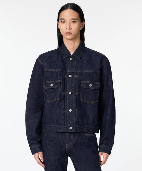 STUDIOUS(ステュディオス)の「【JAPAN BLUE Jeans】Selvedge Type 2 Denim Jacket 14oz(デニムジャケット・メンズ・インディゴブルー・42/40)」の1枚目の写真