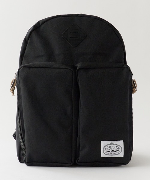 POLeR(ポーラー)の「POLeR/ポーラー DAYPACK2.0 大容量 カジュアル 2026年 夏 夏服(バックパック/リュック・メンズ・ブラック・ONE SIZE)」の1枚目の写真