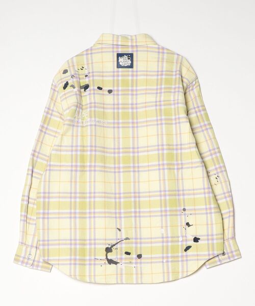 AAPE BY A BATHING APE(エーエイプバイアベイシングエイプ)の「AAPE LONG SLEEVE SHIRTS(シャツ/ブラウス・メンズ・イエロー系その他/ピンク系その他・LARGE/SMALL/MEDIUM/X-LARGE)」の11枚目の写真