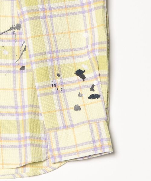 AAPE BY A BATHING APE(エーエイプバイアベイシングエイプ)の「AAPE LONG SLEEVE SHIRTS(シャツ/ブラウス・メンズ・イエロー系その他/ピンク系その他・LARGE/SMALL/MEDIUM/X-LARGE)」の12枚目の写真
