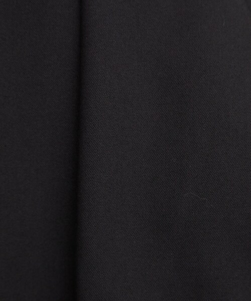 OPAQUE.CLIP(オペークドットクリップ)の「ストレッチ 1タックバレルパンツ【洗濯機OK】(その他パンツ・レディース・カーキ/チャコールグレー・36/38)」の7枚目の写真