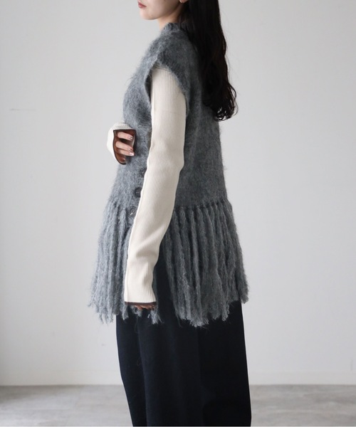 model：164cm. 着用サイズ：FREE