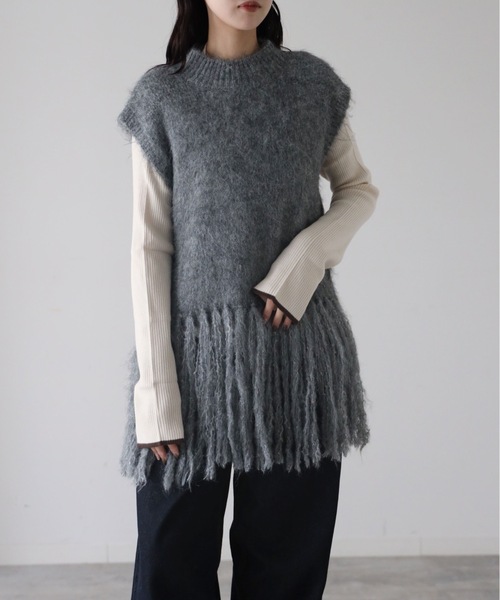 model：164cm. 着用サイズ：FREE