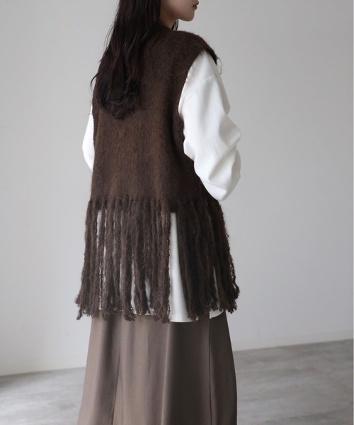 model：164cm. 着用サイズ：FREE
