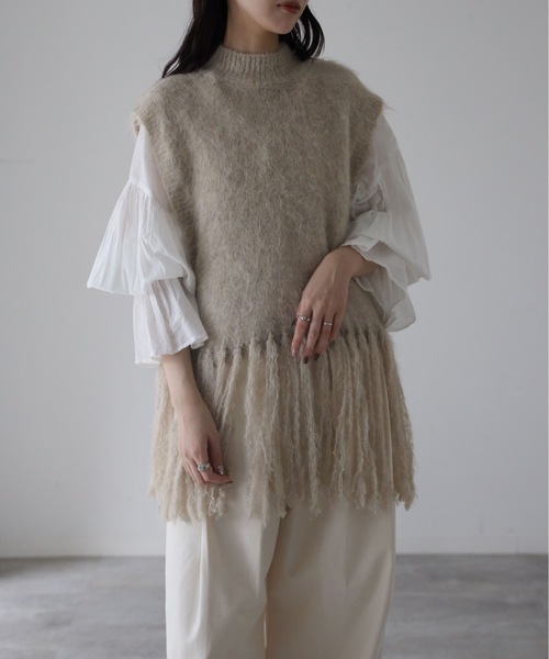 model：164cm. 着用サイズ：FREE
