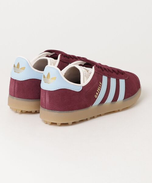 adidas(アディダス)の「ウィメンズ ガゼル ゴルフ / Gazelle Spikeless Golf【adidas Golf/アディダスゴルフ】(スニーカー・レディース・レッド・22.5cm/22.0cm)」の5枚目の写真