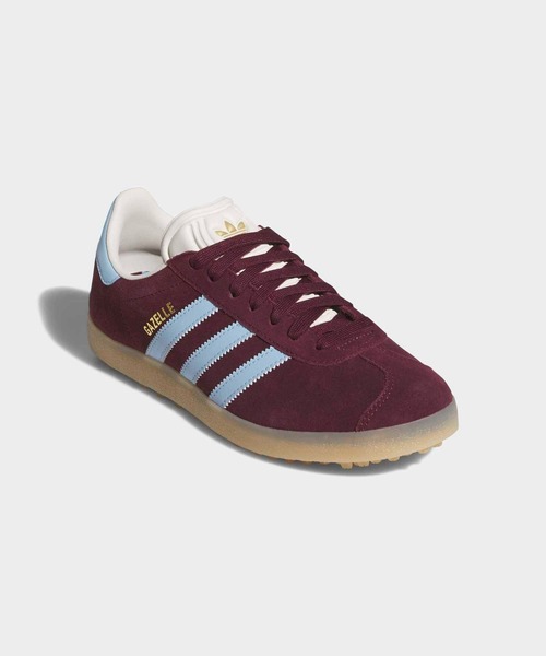 adidas(アディダス)の「ウィメンズ ガゼル ゴルフ / Gazelle Spikeless Golf【adidas Golf/アディダスゴルフ】(スニーカー・レディース・レッド・22.5cm/22.0cm)」の9枚目の写真
