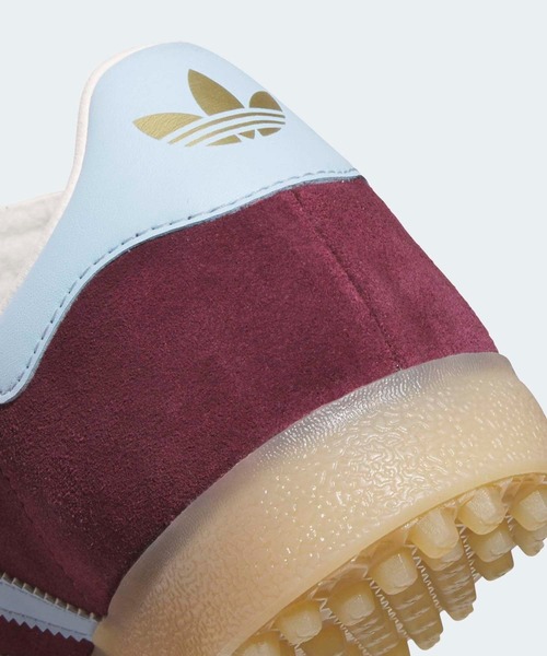 adidas(アディダス)の「ウィメンズ ガゼル ゴルフ / Gazelle Spikeless Golf【adidas Golf/アディダスゴルフ】(スニーカー・レディース・レッド・22.5cm/22.0cm)」の3枚目の写真