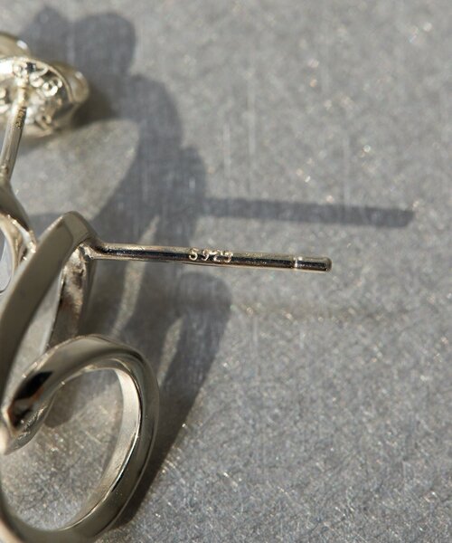 ear PAPILLONNER(イアパピヨネ)の「コネクトピアス《WEB&一部店舗限定/スターリングシルバー使用》(ピアス(両耳用)・レディース・シルバー系その他4・FREE)」の6枚目の写真