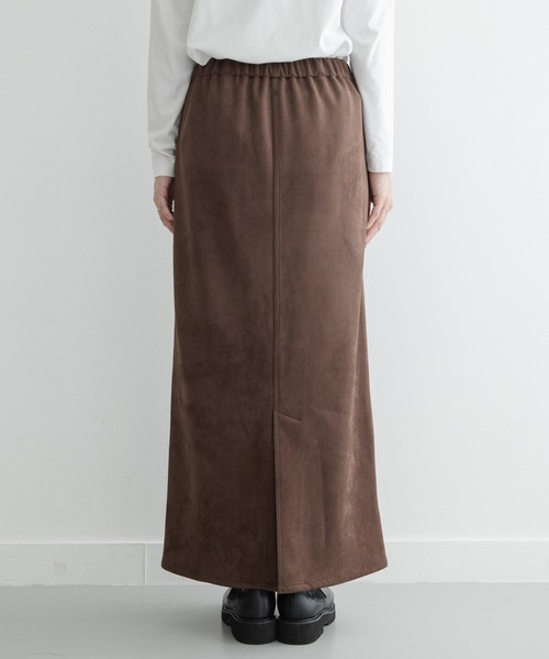 URBAN RESEARCH Sonny Label(アーバンリサーチサニーレーベル)の「ストレッチフェイクスエードスカート(スカート・レディース・キャメル/ブラウン・36/38)」の19枚目の写真