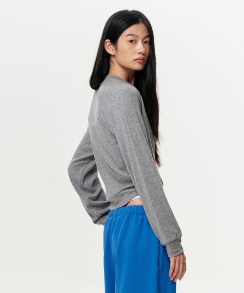 ERA(エラ)の「WOMEN ERA RAGLAN JERSEY ZIP-UP - CLOUD(その他アウター・レディース・その他・FREE)」の5枚目の写真