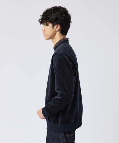 TAKEO KIKUCHI(タケオキクチ)の「マイクロパイル ボンディング プルオーバー(Tシャツ/カットソー・メンズ・ブラック/ネイビー・02/03/04)」の13枚目の写真