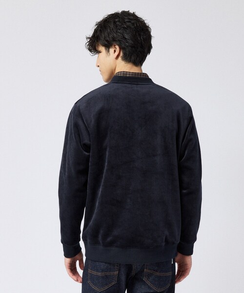 TAKEO KIKUCHI(タケオキクチ)の「マイクロパイル ボンディング プルオーバー(Tシャツ/カットソー・メンズ・ブラック/ネイビー・02/03/04)」の14枚目の写真